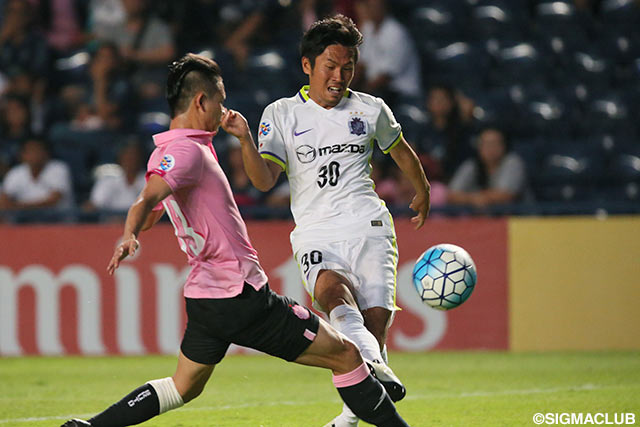 88分に試合を決定づける追加点を奪った柴﨑 晃誠（広島）【ＡＣＬ GS MD4 ブリーラムvs広島】