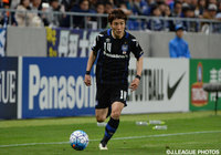 右サイドで精力的な動きを見せた米倉 恒貴（Ｇ大阪）【ＡＣＬ GS MD4 Ｇ大阪vs上海上港】