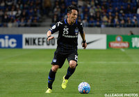 1点ビハインドの66分にピッチに送り出された藤本 淳吾（Ｇ大阪）【ＡＣＬ GS MD4 Ｇ大阪vs上海上港】