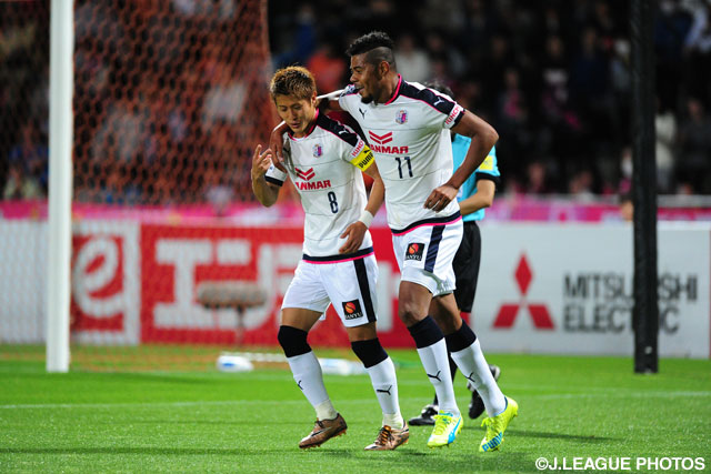 リカルド サントスの加入後初ゴールで先制したC大阪【明治安田Ｊ２ 第7節 清水vsＣ大阪】