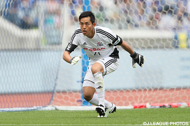 浦和の猛攻を最後まで凌ぎ切った飯倉 大樹（横浜FM）【明治安田Ｊ１ 1st 第6節 横浜FMvs浦和】