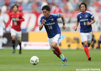 アグレッシブなドリブルで浦和ゴールに迫った遠藤 渓太（横浜FM）【明治安田Ｊ１ 1st 第6節 横浜FMvs浦和】