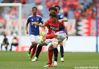 チャンスメイクに加え、自らもゴールを狙った関根 貴大（浦和）【明治安田Ｊ１ 1st 第6節 横浜FMvs浦和】