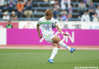 PKを決め、同点とした高山 薫（湘南）【明治安田Ｊ１ 1st 第6節 甲府vs湘南】