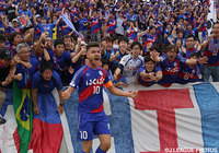 劇的な展開に熱狂する甲府ファン・サポーター【明治安田Ｊ１ 1st 第6節 甲府vs湘南】