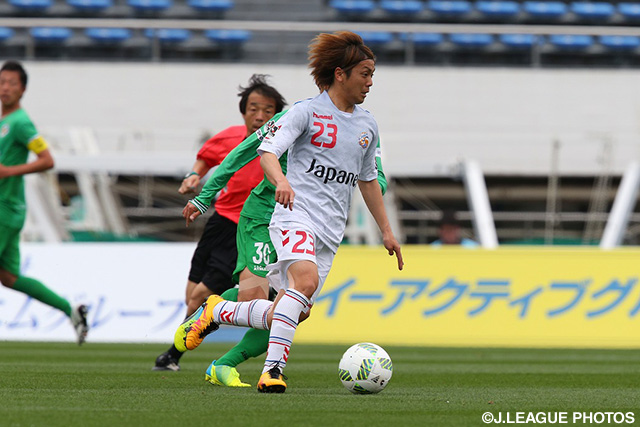 3本のシュートを放つなど相手ゴールを脅かした梶川 諒太（長崎）【明治安田Ｊ２ 第7節 東京Ｖvs長崎】