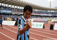 劇的ゴールの起点となった中村 憲剛（川崎Ｆ）【明治安田Ｊ１ 1st 第6節 川崎Ｆvs鳥栖】