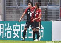 決勝点となる今季初得点を決めた柴崎 岳（鹿島）【明治安田Ｊ１ 1st 第6節 鹿島vs広島】