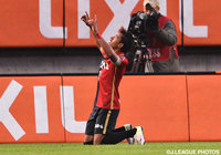 後半からの出場で2得点1アシストと大活躍したカイオ（鹿島）【明治安田Ｊ１ 1st 第6節 鹿島vs広島】