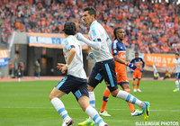 再びジェイがPKを決め、逆転に成功した磐田【明治安田Ｊ１ 1st 第6節 新潟vs磐田】