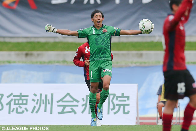 3連勝中の大分を無失点に抑えた朴 一圭（琉球）【明治安田Ｊ３ 第4節 琉球vs大分】