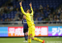 71分に先制となる加入後初ゴールを決めたディエゴ オリヴェイラ（柏）【明治安田Ｊ１ 1st 第7節 Ｇ大阪vs柏】