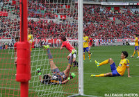 古巣を突き放す追加点を挙げた武藤 雄樹（浦和）【明治安田Ｊ１ 1st 第7節 浦和vs仙台】