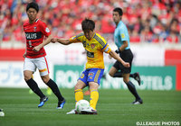 失点のわずか1分後に同点ゴールを決めた三田 啓貴（仙台）【明治安田Ｊ１ 1st 第7節 浦和vs仙台】