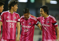 喜田 拓也（#28）の5点目でゴールラッシュを締め括った横浜FM【明治安田Ｊ１ 1st 第7節 磐田vs横浜FM】