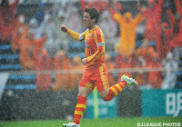 大前 元紀の今季5点目で同点とした清水【明治安田Ｊ２ 第8節 清水vs讃岐】