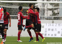 2ゴールで逆転勝利の立役者となった田中 恵太（琉球）【明治安田Ｊ３ 第5節 盛岡vs琉球】