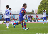 28分にCKを頭で押し込み、先制点を決めた林 容平（Ｆ東23）【明治安田Ｊ３ 第5節 Ｆ東23vsＧ大23】