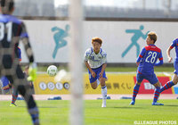 3試合ぶりの得点で同点とした堂安 律（Ｇ大23）【明治安田Ｊ３ 第5節 Ｆ東23vsＧ大23】