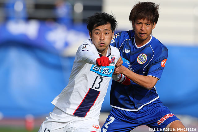 後半からの出場で同点ゴールを決め、期待に応えた内村 圭宏（札幌）【明治安田Ｊ２ 第8節 山形vs札幌】