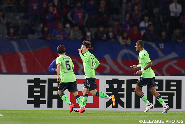 35分にキム ボギョン（全北現代）に先制ゴールを奪われる【ＡＣＬ GS MD5 FC東京vs全北現代】