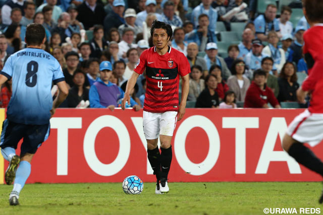 右ストッパーに起用され、無失点に貢献した那須 大亮（浦和）【ＡＣＬ GS MD5 シドニーFCvs浦和】