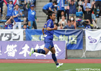 今季5点目となる殊勲の決勝点を挙げた中島 裕希（町田）【明治安田Ｊ２ 第9節 町田vs長崎】