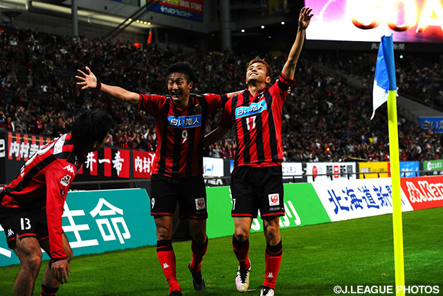 移籍後初ゴールで勝利に導いた稲本 潤一（札幌）【明治安田Ｊ２ 第9節 札幌vsＣ大阪】