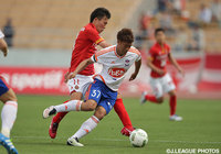 63分にピッチに送り出された野津田 岳人（新潟）【明治安田Ｊ１ 1st 第8節 名古屋vs新潟】