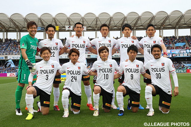 浦和のスターティングメンバー【明治安田Ｊ１ 1st 第8節 川崎Ｆvs浦和】