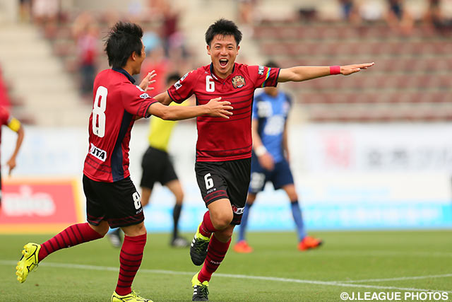 田辺 圭佑の同点ゴールで試合を振り出しに戻した琉球【明治安田Ｊ３ 第6節 琉球vs富山】