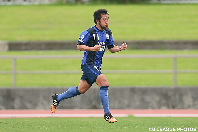 無敗を守る貴重な同点ゴールを決めた三上 陽輔（富山）【明治安田Ｊ３ 第6節 琉球vs富山】