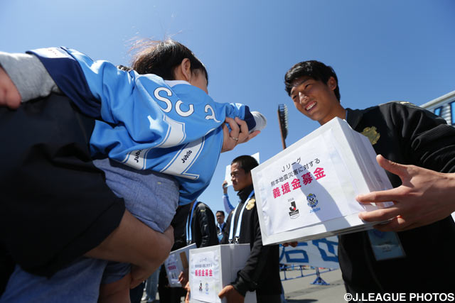 磐田＠ヤマハ（2016年4月29日）【熊本地震災害に対する義援金募金】