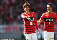 25分に柏木 陽介のゴールで試合の均衡を破った浦和【明治安田Ｊ１ 1st 第9節 浦和vs名古屋】