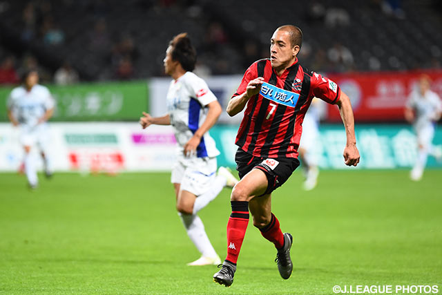決勝点をお膳立てしたジュリーニョ（札幌）【明治安田Ｊ２ 第10節 札幌vs徳島】