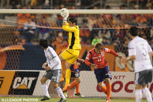 好セーブで無失点に抑えた児玉 剛（愛媛）【明治安田Ｊ２ 第10節 愛媛vs松本】