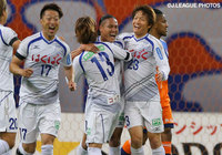 田中 佑昌がFKのこぼれ球を押し込んで先制した甲府【明治安田Ｊ１ 1st 第9節 新潟vs甲府】