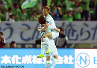 48分に決勝点となる今季3点目を決めた高山 薫（湘南）【明治安田Ｊ１ 1st 第9節 横浜FMvs湘南】