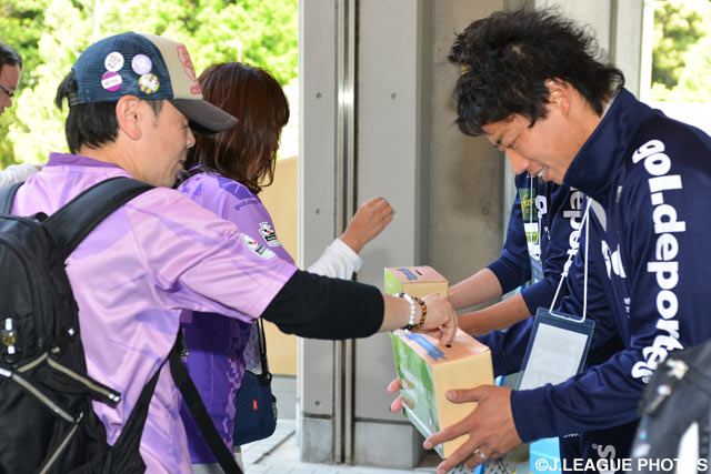 藤枝＠藤枝サ（2016年5月1日）【熊本地震災害に対する義援金募金】