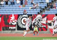 赤嶺 真吾の今季初ゴールで先制した岡山【明治安田Ｊ２ 第11節 横浜FCvs岡山】