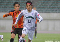 高橋 駿太（群馬）は3試合連続得点を狙うもゴールならず【明治安田Ｊ２ 第11節 山口vs群馬】