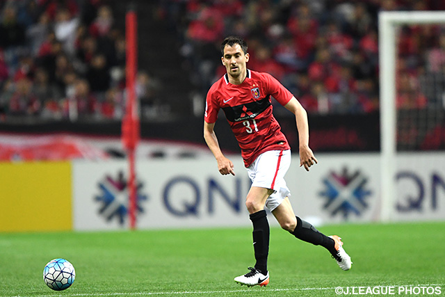 スタメンで58分までプレーしたイリッチ（浦和）【ＡＣＬ GS MD6 浦和vs浦項】