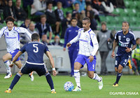 ドリブルで仕掛けるアデミウソン（Ｇ大阪）【ＡＣＬ GS MD6 メルボルンビクトリーvsＧ大阪】