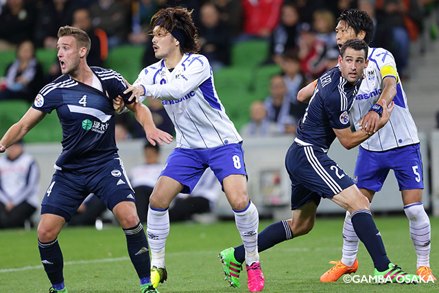 今大会初出場を果たした岩下 敬輔（Ｇ大阪）【ＡＣＬ GS MD6 メルボルンビクトリーvsＧ大阪】