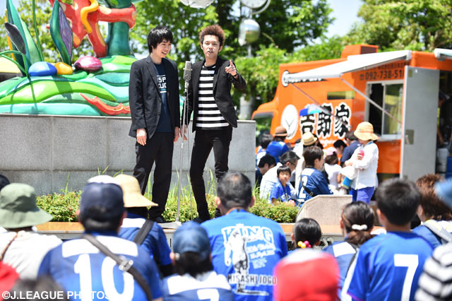 チームの連勝は漫才の連笑に懸かっています【明治安田Ｊ１ 1st 第10節 福岡vs大宮】