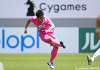 両チーム最多3本のシュートを放った白 星東（鳥栖）【明治安田Ｊ１ 1st 第10節 鳥栖vs湘南】