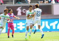 71分に決勝ゴールを決めた大槻 周平（湘南）【明治安田Ｊ１ 1st 第10節 鳥栖vs湘南】