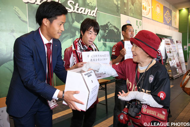 神戸＠ノエスタ（2016年5月4日）【熊本地震災害に対する義援金募金】
