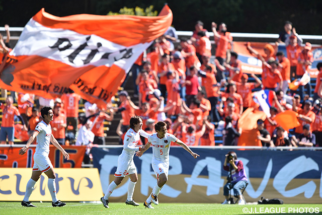 48分にＪ１初ゴールを決めた沼田 圭悟（大宮）【明治安田Ｊ１ 1st 第10節 福岡vs大宮】