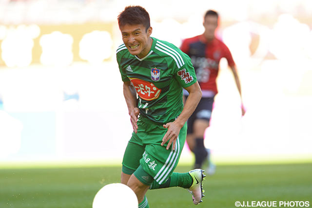 田中 達也（新潟）はチーム最多3本のシュートを放つも2試合連続得点ならず【明治安田Ｊ１ 1st 第10節 鹿島vs新潟】